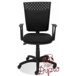 KRZESŁO OBR.STILLO CZARNE YB-009 10 gtp18 z mech. Active-1 KRZESŁO OBR.STILLO CZARNE YB-009 10 gtp18 z mech. Active-1