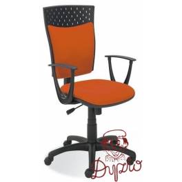 KRZESŁO OBR.STILLO POMARANCZOWE yb130 OBROTOWE 10 gtp18 z mech. Active-1 KRZESŁO OBR.STILLO POMARANCZOWE yb130 OBROTOWE 10 gtp18 z mech. Active-1