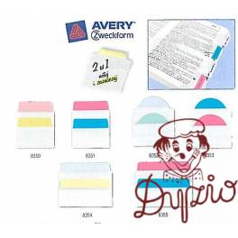 ZAKŁ. AVERY 50 8x38 NIEB I ZIEL 8352 PASTEL ZAOKRĄGLONE
