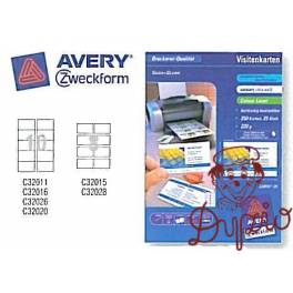 PAPIER WIZYTÓW. ZF32020 25 220g  op25