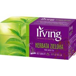 HERBATA IRVING ZIELONA  25SZT PURE GREEN