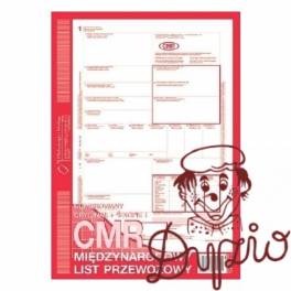 DRUK CMR MIĘDZ.LIST PRZEWOZOWY A4 800-2 1+4 PION 80K DRUK CMR MIĘDZ.LIST PRZEWOZOWY A4 800-2 1+4 PION 80K