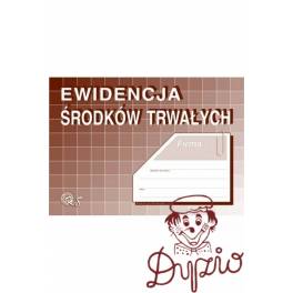 DRUK EWIDENCJA ŚRODKÓW TRWAŁYCH A5 K-8 offset album 32 str dwustronny 16 poz DRUK EWIDENCJA ŚRODKÓW TRWAŁYCH A5 K-8 offset album 32 str dwustronny 16 poz