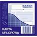 DRUK KARTA URLOPOWA 2/3 A6   507-6 OFFSET  40k