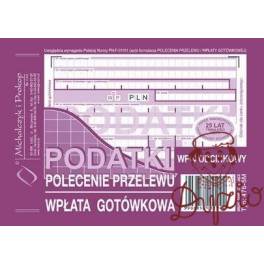 DRUK PRZELEW BANK.A6 POD.4-odc.476-5M 476-5 DRUK PRZELEW BANK.A6 POD.4-odc.476-5M 476-5
