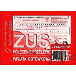 DRUK PRZELEW BANK.A6 ZUS 2-odc.450-5 DRUK PRZELEW BANK.A6 ZUS 2-odc.450-5