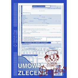 DRUK UMOWA ZLECENIE 511-1U A4 DRUK UMOWA ZLECENIE 511-1U A4