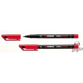 FOLIOPIS STABILO 842F/40 CZER. OHPEN FOLIOPIS STABILO 842F/40 CZER. OHPEN