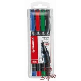 FOLIOPIS STABILO 843M KPL.4szt. GRUBOŚĆ-1 00 OHPEN FOLIOPIS STABILO 843M KPL.4szt. GRUBOŚĆ-1 00 OHPEN