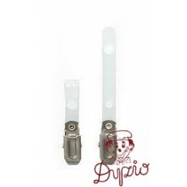 KLIPS DO IDENTYF. CT211 METALOWY Z PASKIEM 100SZT.