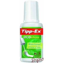 KOREKTOR PŁYN TIPPEX ECOLUTIONS     20ML 801783 /8795621 GĄBKA /AQUA