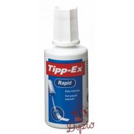 KOREKTOR PŁYN TIPPEX RAPID      20ML 8859912 /10w op. szybkoschnący /gąbka