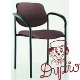 KRZESŁO STYL ARM BRĄZOWAO-BEŻOWA KRATKA C24 KRZESŁO STYL ARM BRĄZOWAO-BEŻOWA KRATKA C24