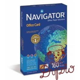 KSERO PAPIER NAVIGATOR A4 160G 250ARK 5X250 OFFICE CARD 82487A16