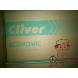 Ręcznik Cliver economic składany typu V, zielony – 1 karton