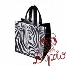 Torba GreenBag S2 ZEBRA czarna  (25 sztuk)