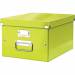 Pudełko do przechowywania Click&Store A4 zielone oliwkowe 200x281x370mm 60440064 LEITZ