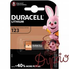 Bateria DURACELL Lithium CR123/CR123A/CR17345/DL123/DL123A litowa foto blister
