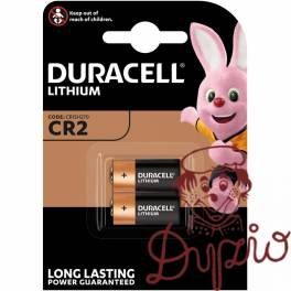 Bateria DURACELL Lithium CR2/DLCR2/EL1CR2/CR15H270 litowa foto blister (2szt)
