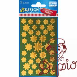 Naklejki Z-Design - złote gwiazdy 52804 AVERY ZWECKFORM Naklejki Z-Design - złote gwiazdy 52804 AVERY ZWECKFORM