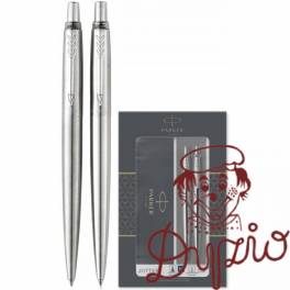 Komplet ołówek + długopis JOTTER STAINLESS STEEL CT PARKER 2093256