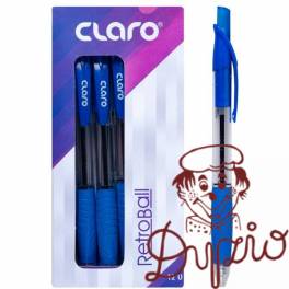Długopis automatyczny CLARO RETRO BALL 0,7mm niebieski