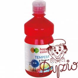Farba TEMPERA Premium 500ml ciemnoczerwona HAPPY COLOR HA 3310 0500-26