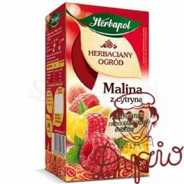 Herbata HERBAPOL owocowo-ziołowa (20 tb) Malina z Cytryną 54g HERBACIANY OGRÓD