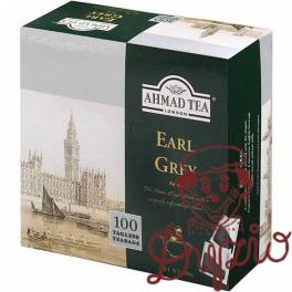 Herbata AHMAD TEA EARL GREY 100 torebek bez zawieszki