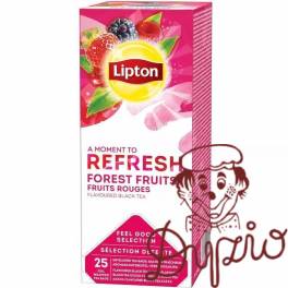Herbata LIPTON (25 kopert) czarna FOREST FRUITS