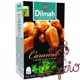 Herbata DILMAH (20 torebek) czarna z aromatem Karmel