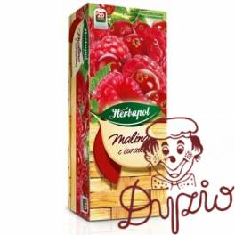 Herbata HERBAPOL owocowo-ziołowa (20 tb) Malina z Żurawiną HERBACIANY OGRÓD
