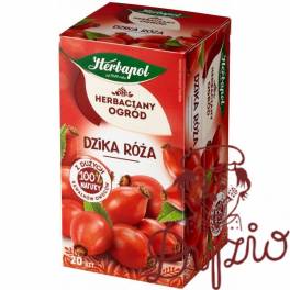 Herbata HERBAPOL owocowo-ziołowa (20 tb) Dzika Róża 70g HERBACIANY OGRÓD
