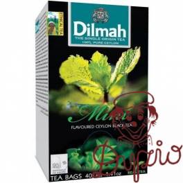 Herbata DILMAH (20 torebek) czarna z aromatem mięty 30 g