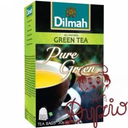 Herbata DILMAH (20 torebek) zielona Pure Green ekspresowa
