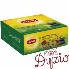 Herbata LIPTON zielona (100 kopert) Green Tea Citrus