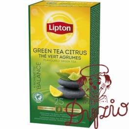 Herbata LIPTON zielona (25 saszetek) Green Tea Citrus