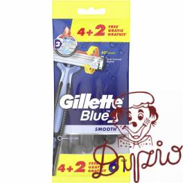 Maszynka do golenia GILLETTE BLUE3 SMOOTH folia (6szt)