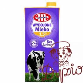 Mleko MLEKOVITA WYDOJONE UHT bez laktozy 1,5% 1L
