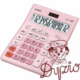 Kalkulator CASIO GR-12C-PK różowy