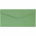 Koperta DL gładki zielony satynowany K 130g. (10szt.) 280136 Galeria Papieru