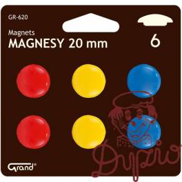 Magnesy CM-20mm blister GR-620 130-1549 GRAND