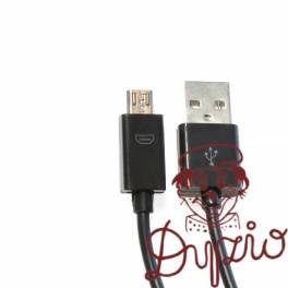 Kabel USB - microUSB OMEGA BAJA 1m 2A czarny (44344) Kabel USB - microUSB OMEGA BAJA 1m 2A czarny (44344)