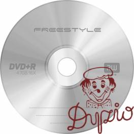 Płyta DVD+R 4,7GB FREESTYLE 16x koperta (10szt) (40153)