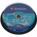 Płyta CD-R 700MB VERBATIM 52x cake (10szt) Extra Protection 43437