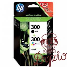 Tusz HP 300 (CN637EE) czarny+kolor D2560/F4280 Tusz HP 300 (CN637EE) czarny+kolor D2560/F4280