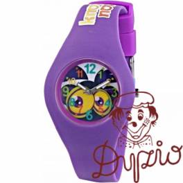 Zegarek dziecięcy KNOCKNOCKY FL TYMI fioletowy + skarbonka