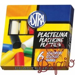 Plastelina 6 kolorów ASTRA 83811905