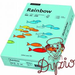 Papier ksero A4 160g RAINBOW R84 morski 250ark 88042725