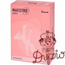 Papier ksero MAESTRO COLOR A4 80g OPI74 pastel flamingo